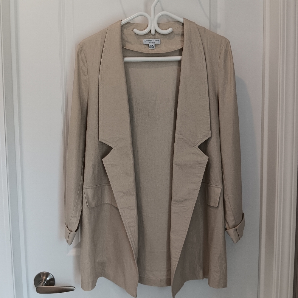 Linen Jacket‎ - Katherine Barclay - Size Medium